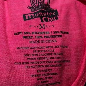 Monster high long dress